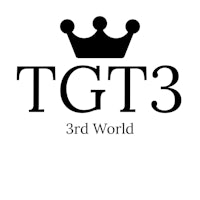 the logo for tgt3 3d world